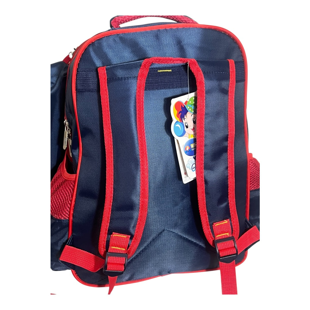 2-5GRADE BOY 17INCHES 3D SPIDER MAN THEMED SCHOOL BAG BUDDLES
